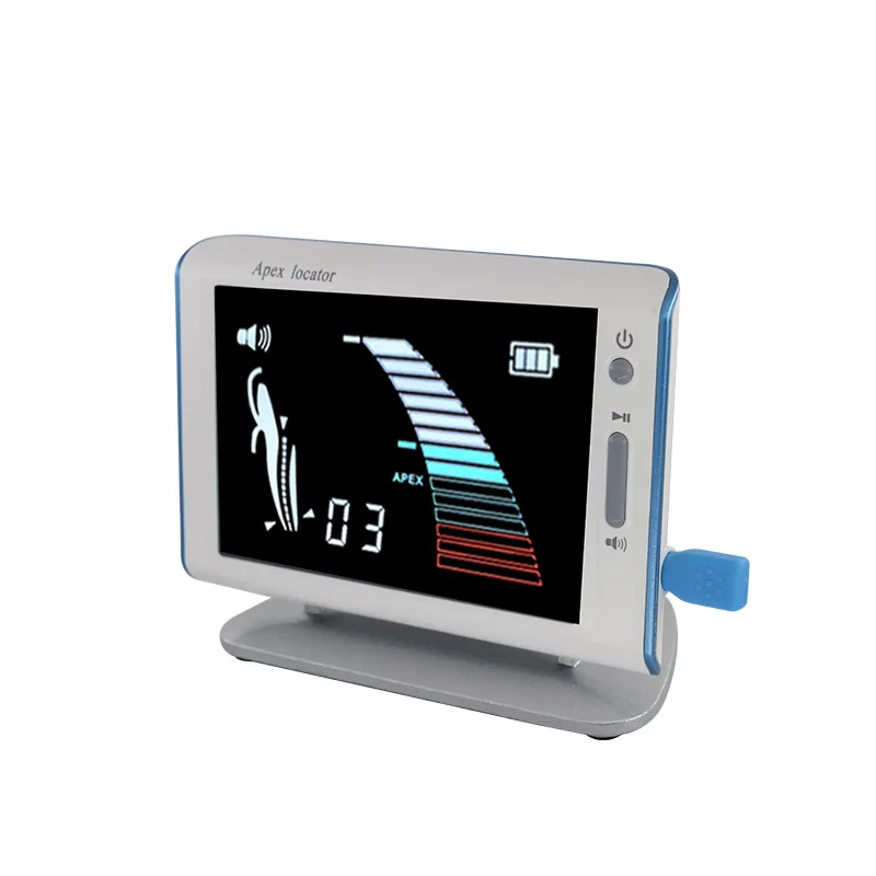 

Hot Selling Dental Equipment Dental Apex Locator With 4.5 Inch LED Screen For Dental Wholesale Electronic Fault Locator