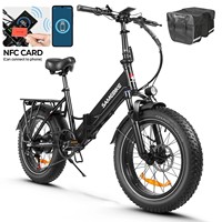 Samebike LOTDM200-II Electric Bicycle Adults Mountain Bike with 48V 13Ah Removable Battery 20\
