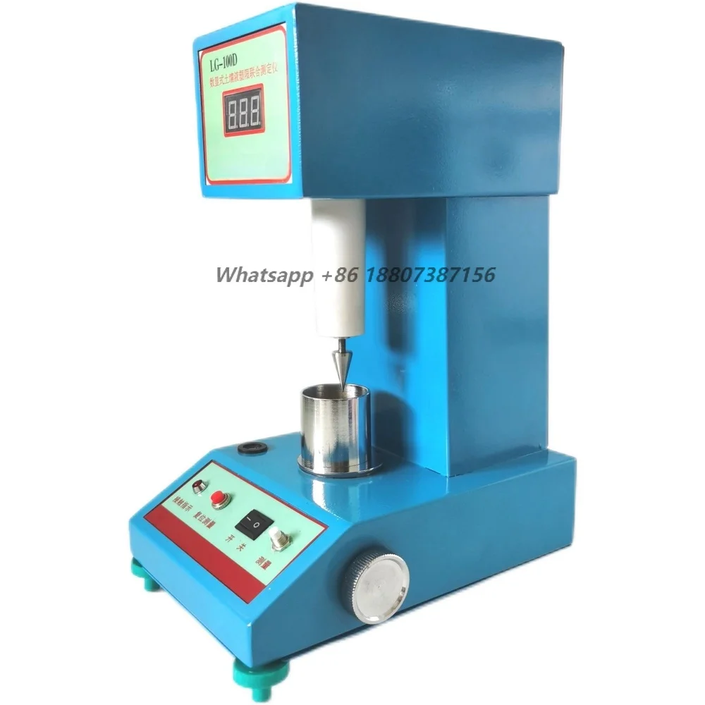 Digital Display Soil Liquid Limit and Plastic Limit Testing Equipment/Casagrande Apparatus/Soil Penetrometer