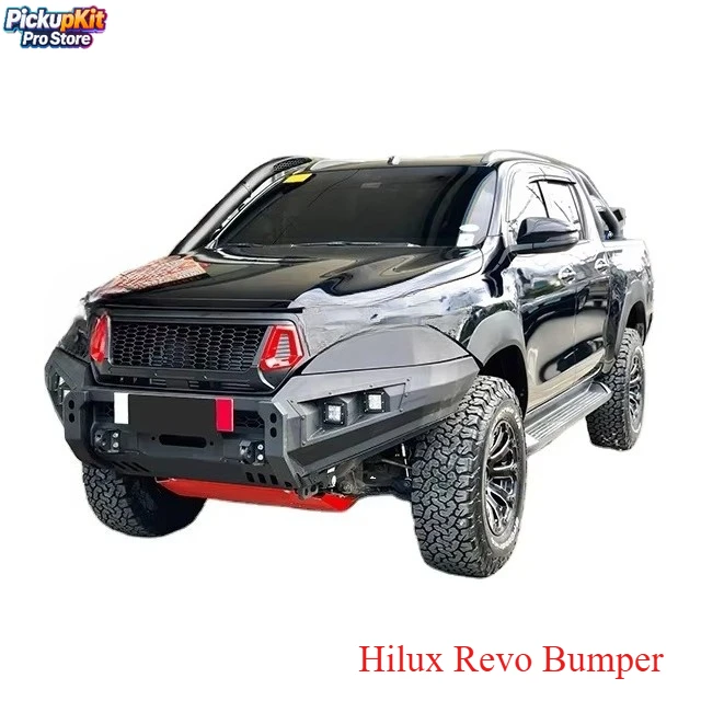 

Factory Price Hilux Revo Rocco TRD 2021 Bumper Steel Front Rear Bull Bar 4x4 Pickup