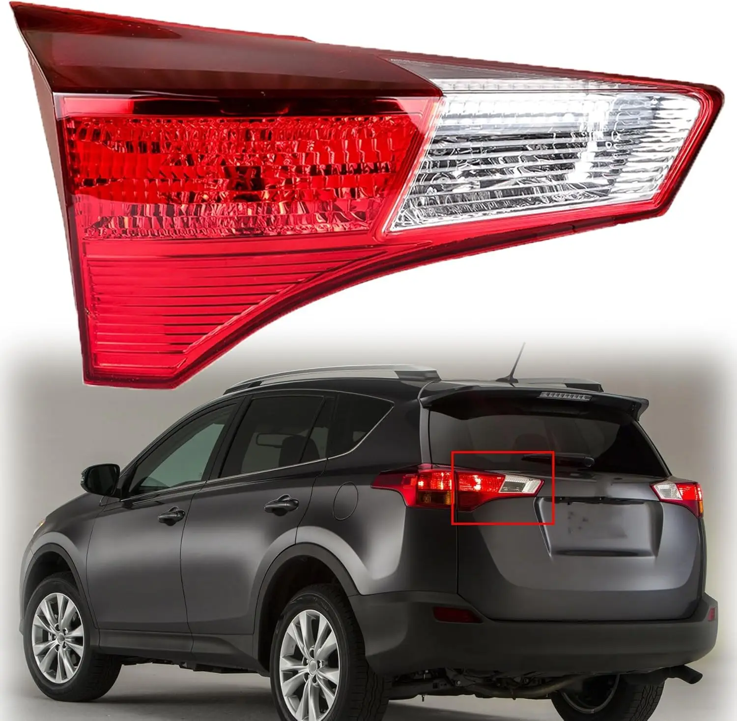 

Замена заднего фонаря со стороны водителя для RAV 4 2013-2015, задний стоп-сигнал