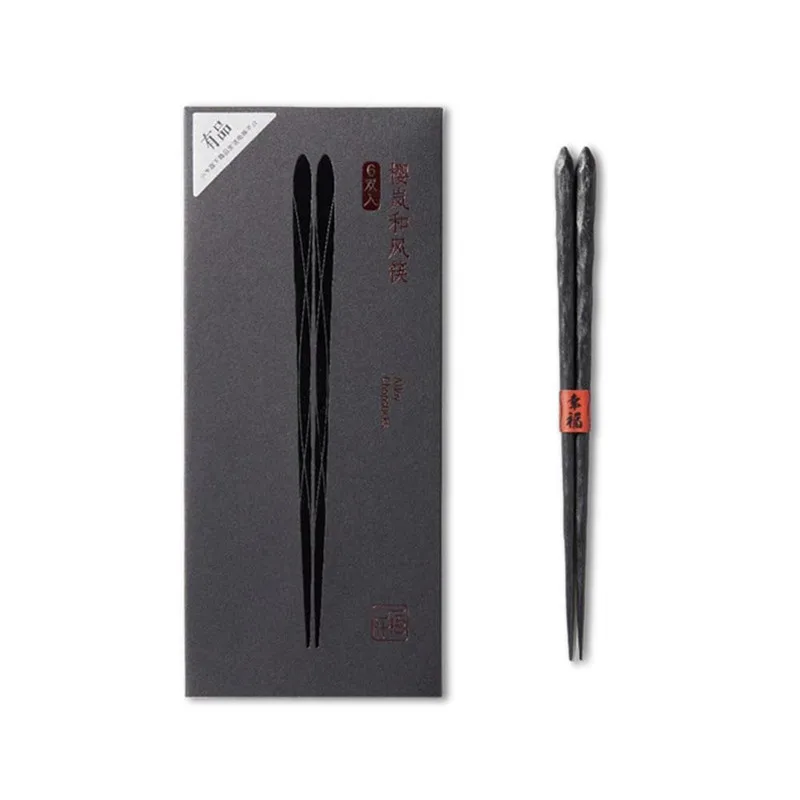 xiaomiyoupin chopsticks 6 Pairs In Pack Glass Fiber High Temperature Resistance Chinese Chopsticks kids learning chopsticks