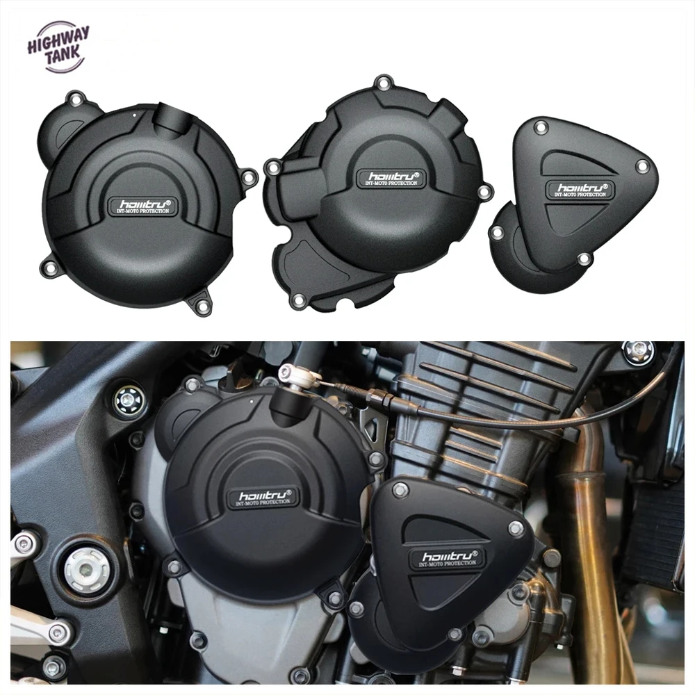 Motorcycle Engine Cover Protection for For Triumph Speed Triple 1200RS 1200RR 2018-2023 Tiger 1200 2022-2024