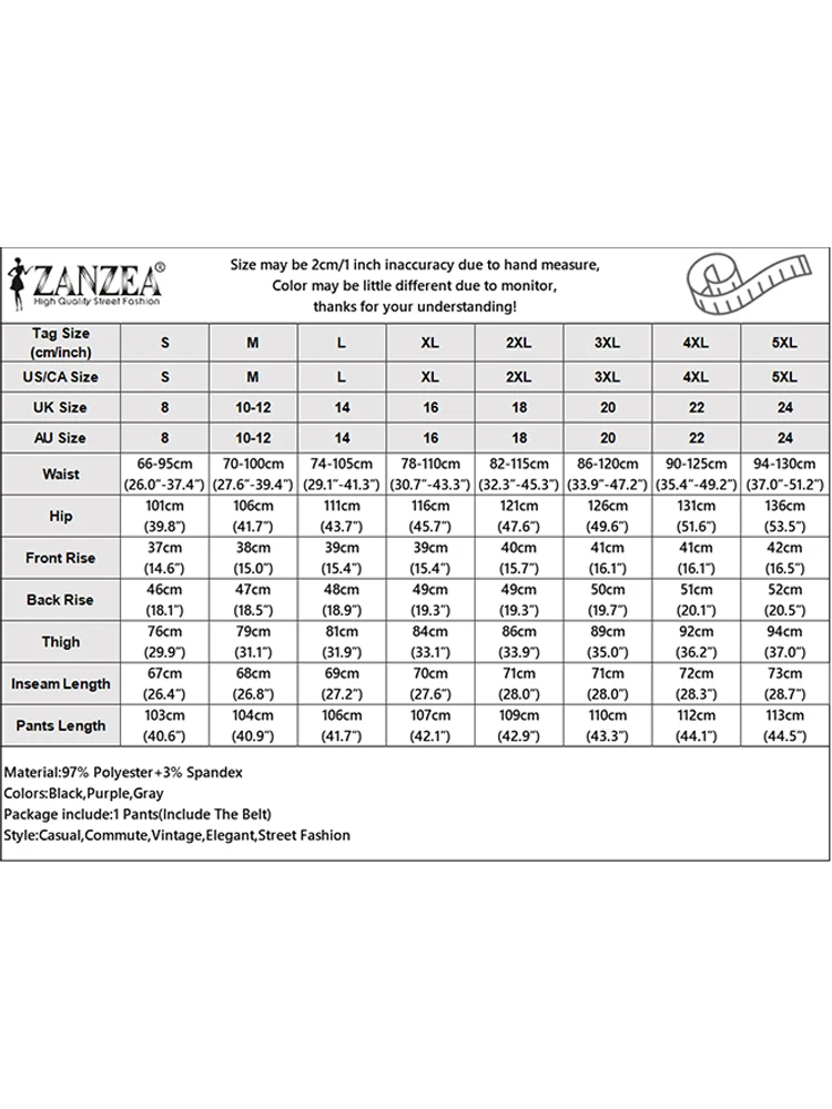 ZANZEA 2025 Office Work Wide Leg Trouser Women Elegant Pants Fashion Casual Loose Long Bottoms Fashion Pockets Lace-Up Bottoms