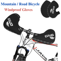 GIYO 2022 New Winter Bicycle Gloves Cover Mountain Road Bike Thickened Windproof Warm Riding Anti-Cold Handlebar Gloves