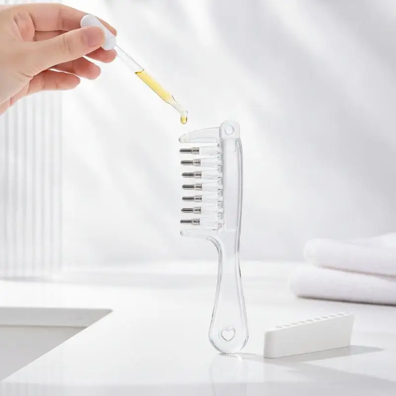 Multi-Function Mini Portable Head Applicator Anti-Frizz Scalp Firming Lightweight Hair Care Device for Home Use