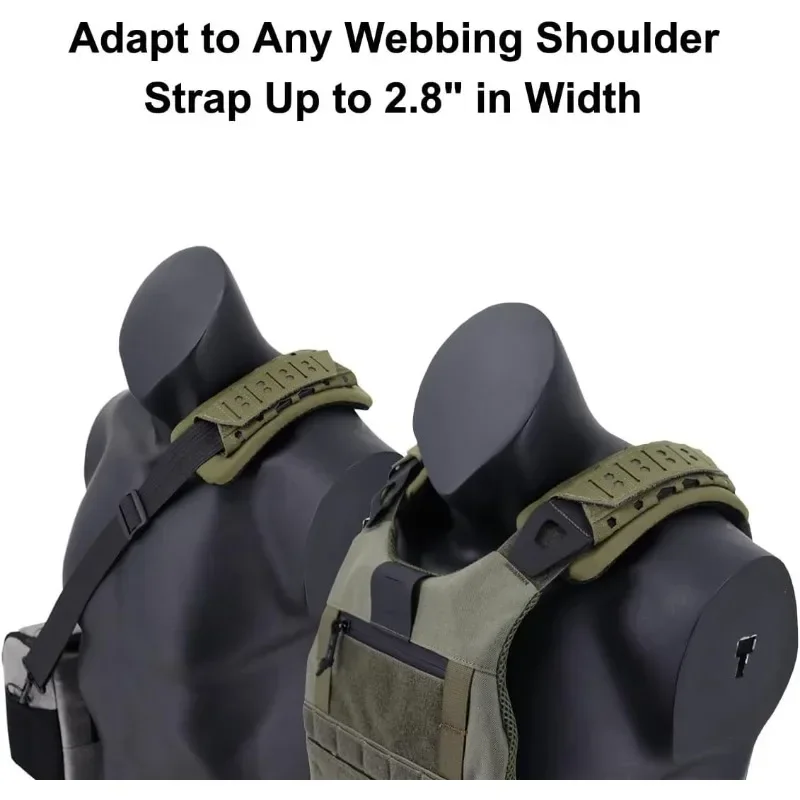 1pc Outdoor Tactical Shoulder Pad Tactical Vest Shoulder Pads Breathable Tactical Sling Cushioning Non-slip Shoulder Liner