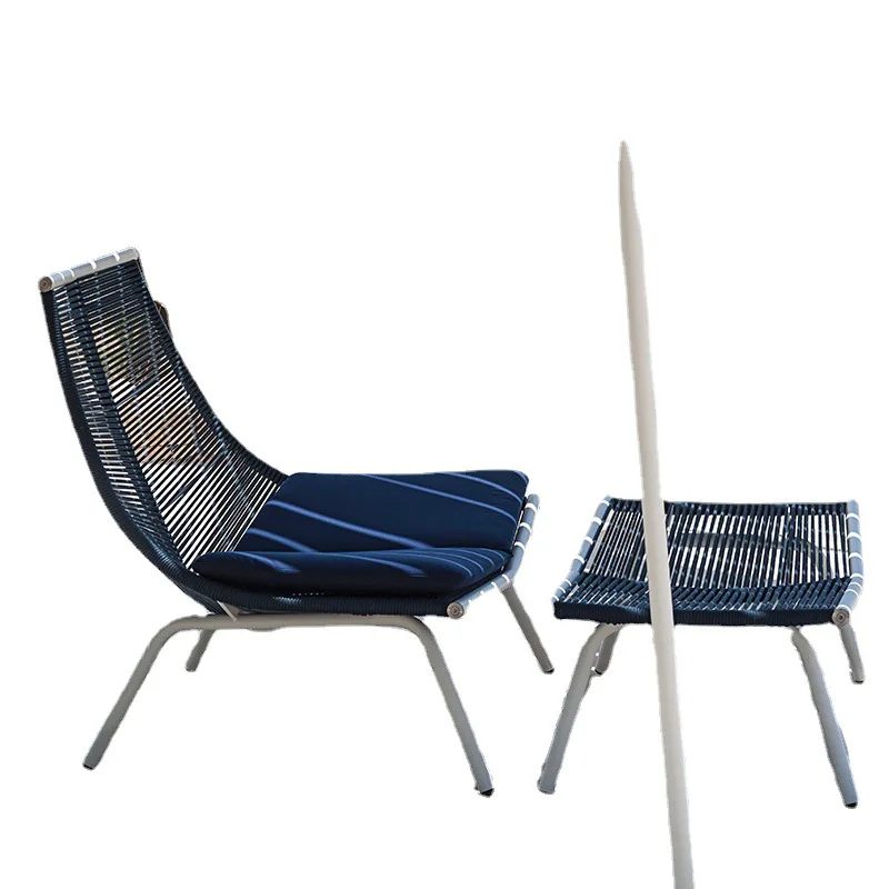 

Balcony beach sofa rocking chair, homestay rattan chair, outdoor leisure