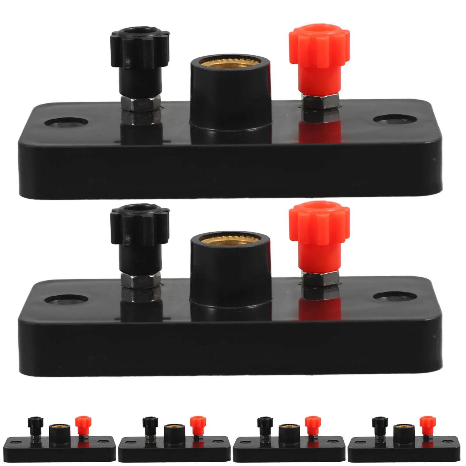 

6Pcs Physics Screw Lamp Holder Plastic Lamp Base Electricity Teaching Light Holder Experimental for School