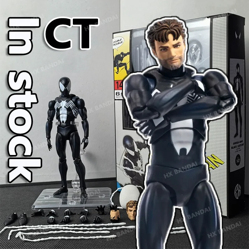 

Ct Mafex 147 Venom Action Figure Model Toy 1/12 High-Quality Venom Spiderman Symbiotic Body Figures Collectible Ornaments Gifts