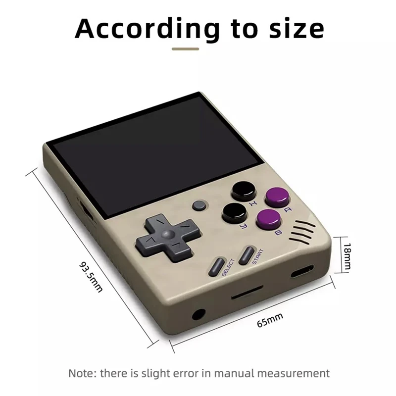 Hot Salefor MIYOO MINI V4 Retro Handheld Game Console 128G Portable Video Game Player 2.8 Inch Linux System OCA Game Console