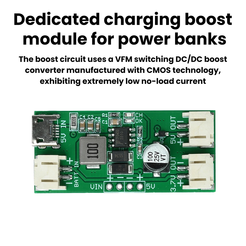 TP5400 Lithium Battery Charging Module 5V 1A Boost Converter Dedicated Charging Booster fast charging power bank step up module