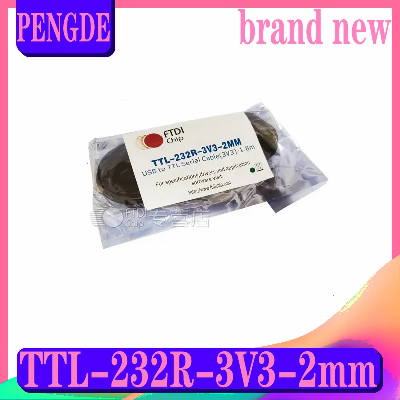 

Original spot TTL-232R-3V3-2mm 3.3V UART output FTDI VDRIVE2 VMUSIC2