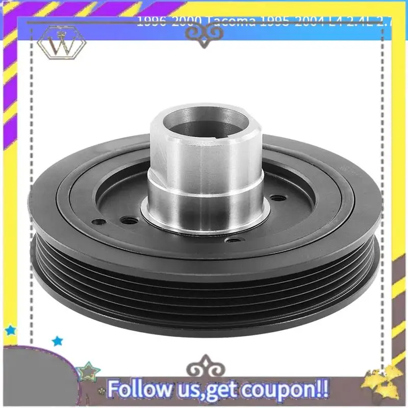 

ABXV-New Harmonic Balancer Replacement Parts 594-141,1340875030 For Toyota 4Runner 1996-2000 Tacoma 1995-2004 L4 2.4L 2.7L