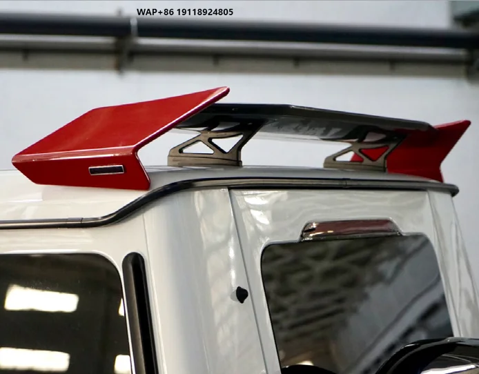 

2019+ Used G-Class W463a W464 B900 Tail Wing Decoration Dry Carbon Fiber Rocket Style Rear Spoiler New Condition