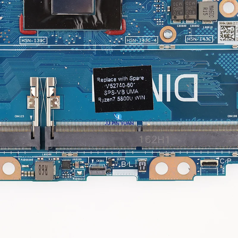 Imagem -02 - Placa-mãe Portátil para hp 635 g7 835 g7 6050a3234201-mb-ax2 s2 com Cpu R55600u R7-5800u 100 Testado Funciona Totalmente