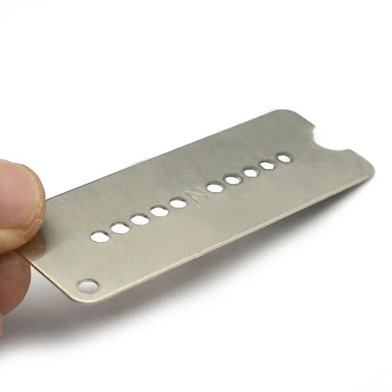 Best Offer 20Pcs P90 Style Pickup Baseplate 81x30MM  Cupronickel Baseplate N-50/B-52 Pickup Parts