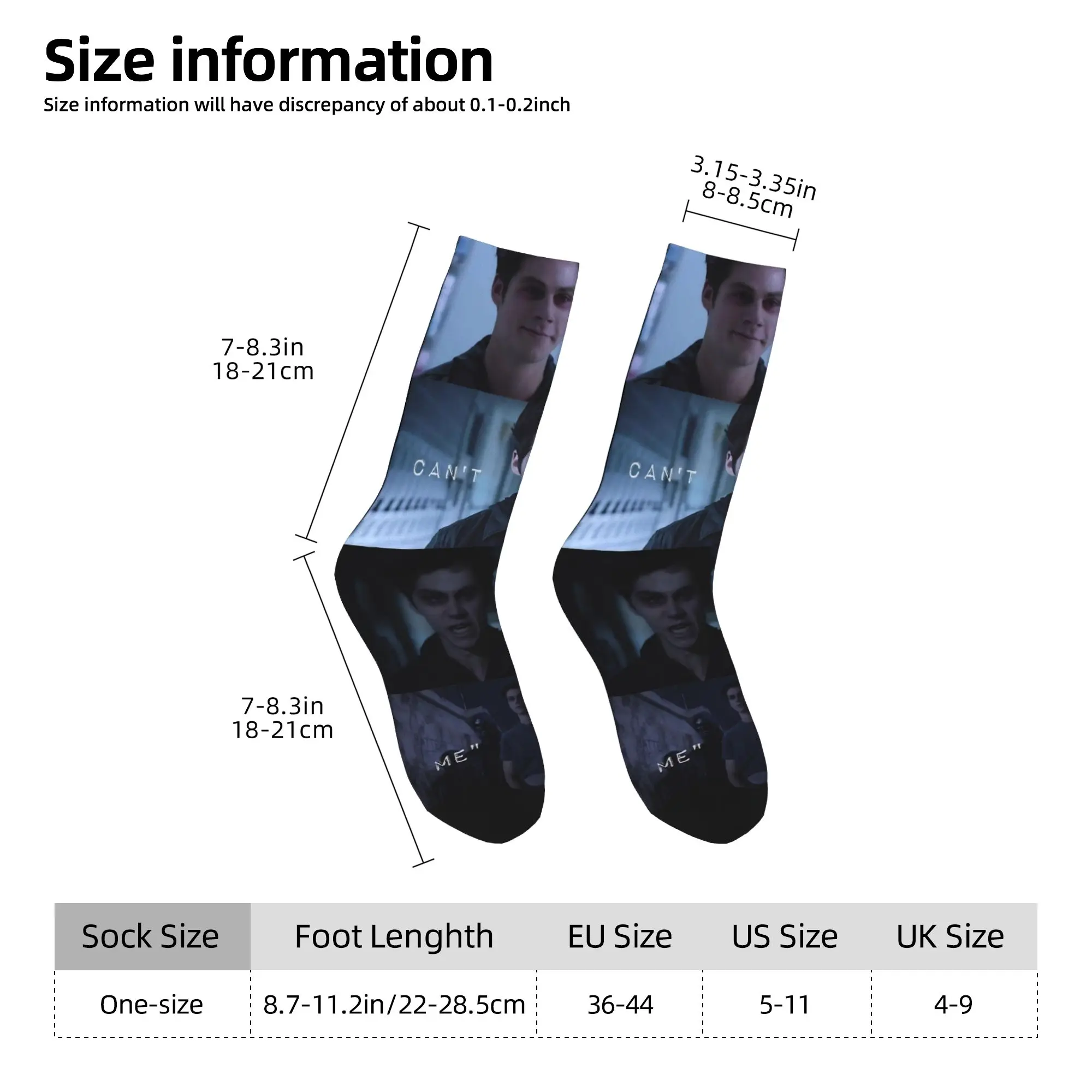 Kaus Kaki Teen Wolf The Movie, Kaus Kaki Unik, Kaus Kaki Anti Selip Musim Gugur, Kaus Kaki Pria Berkualitas, Kaus Kaki Lari Bermotif