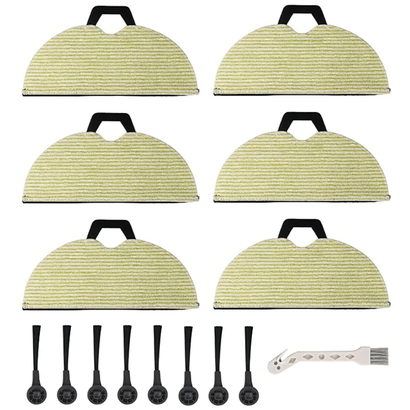 Tampons de vadrouille souples de remplacement pour Shlavabo AV2610WA RV2620WD RV2401WD RV2610WFUS AI Ultra 2 In-1Robot accessoires d'aspirateur