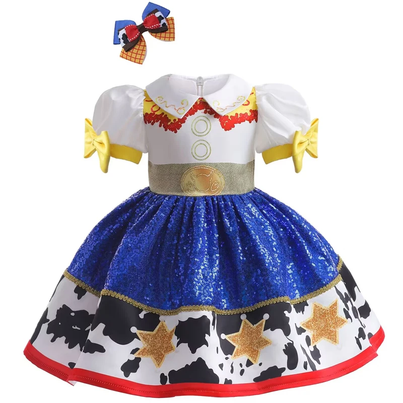 2026 girl costume splicing dress dress cosplay dress dress children's dress role-playing Halloween costume