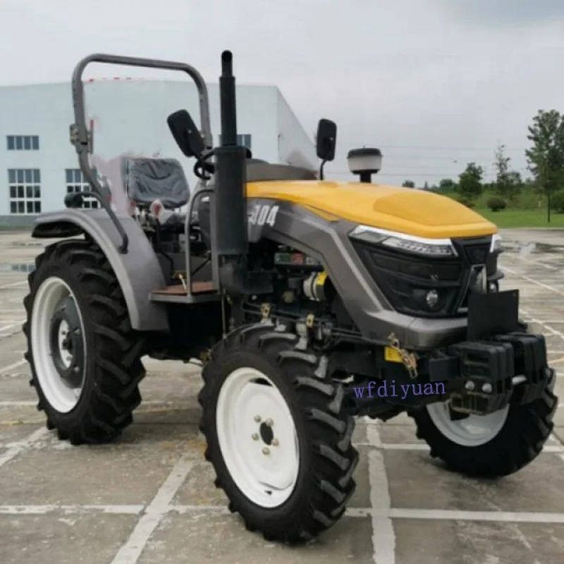 Produk baru: DIYUAN Model terbaru 200hp traktor Mini daya tinggi 4wd dengan Aksesori tambahan seperti Loader dan Backhoe