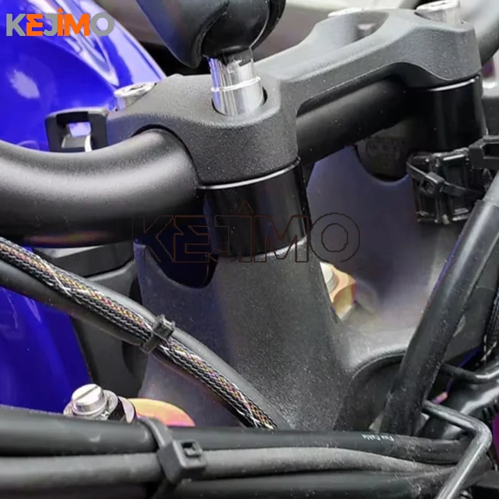 

Handlebar Risers+20MM FOR Suzuki GSX-S1000F GSX-S1000 2016-2026 2025 Handle Bar Clamp Extend Adapter GSX-S1000S Katana 2019-2021