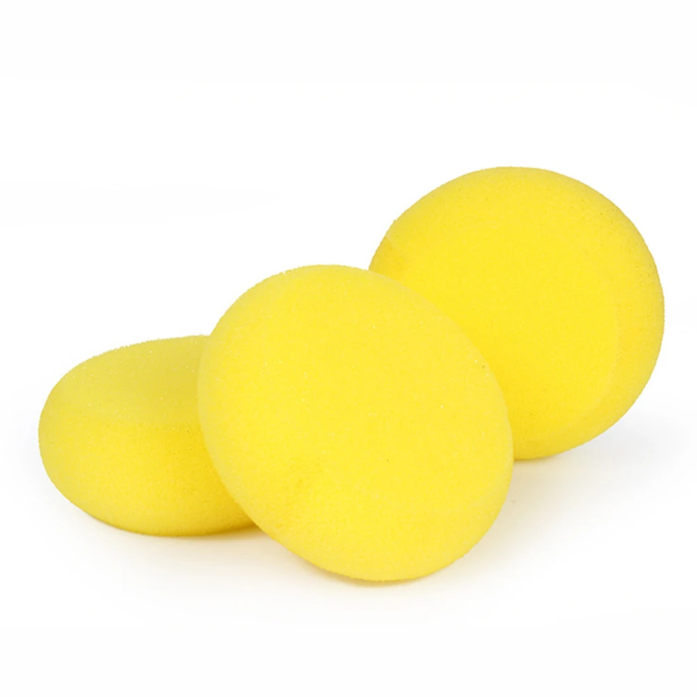 

10Pcs Child Sponge Painting Brushes Round Shape Easy to Hold Kids Painting Watercolors Crafts Pottery Clay Reusable