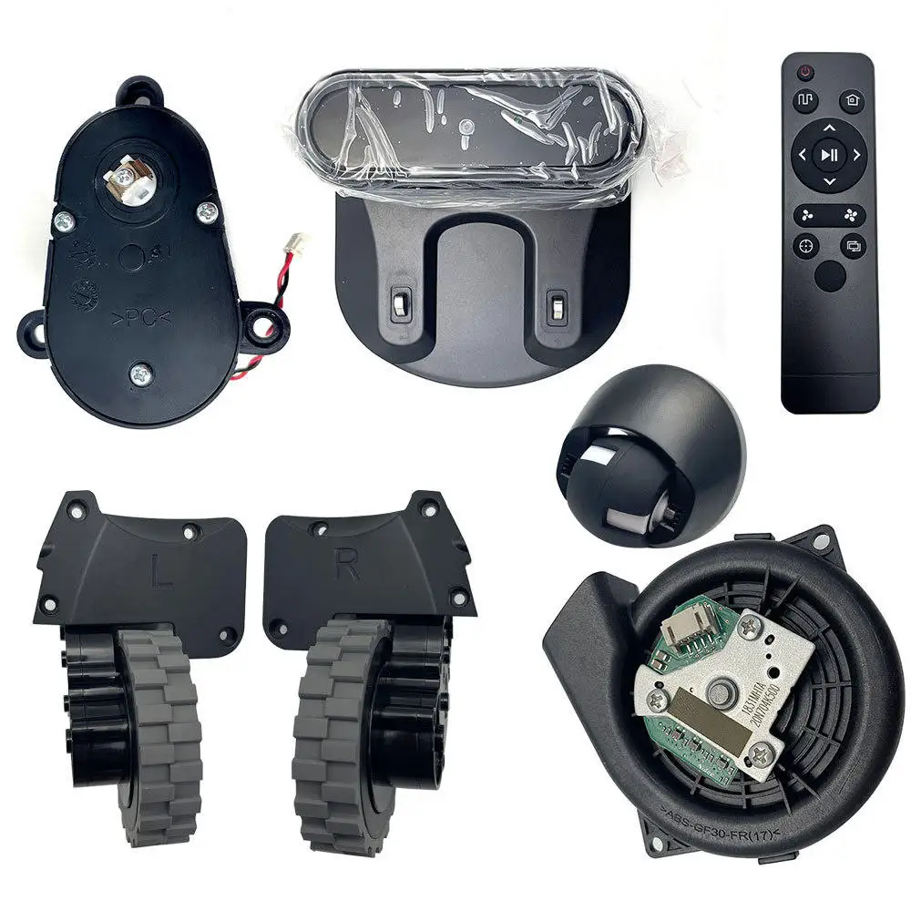 High Quality Maintenance Parts For ABIR X5 X6 X8 Robot Vacuum Accessory Motor Fan Wheel Dustbin Water Tank Replacement