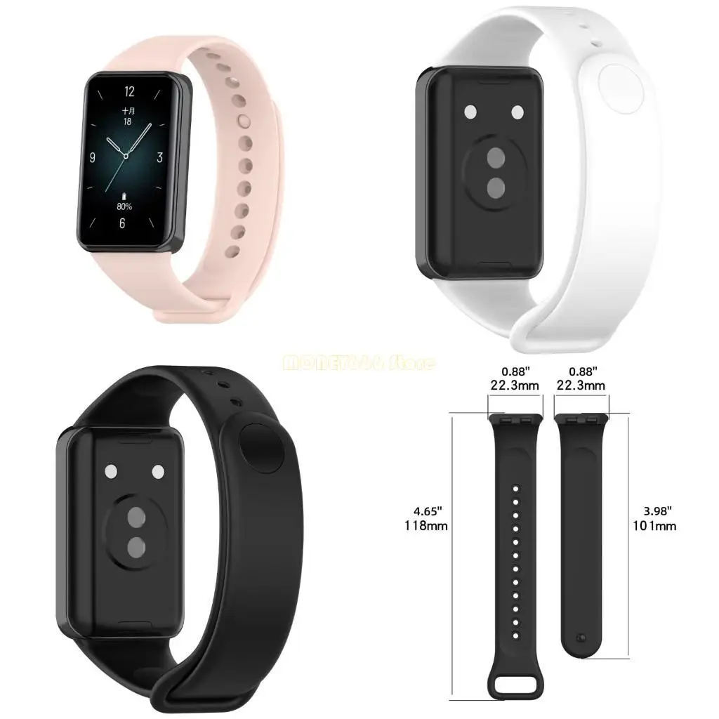 F62C Силиконовые ремешки Soft Watch -полоса замены браслета браслет для ленты 9 Интеллектуальных наручных часов Ремонт аксессуар