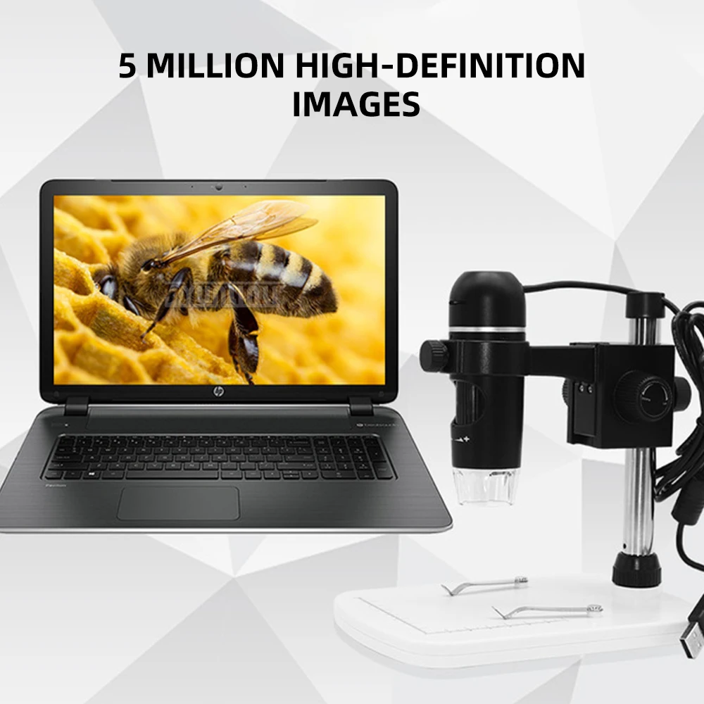 High-Definition Portable Industrial Electron Microscope,Hair Follicle Analyzer, Digital Magnifier