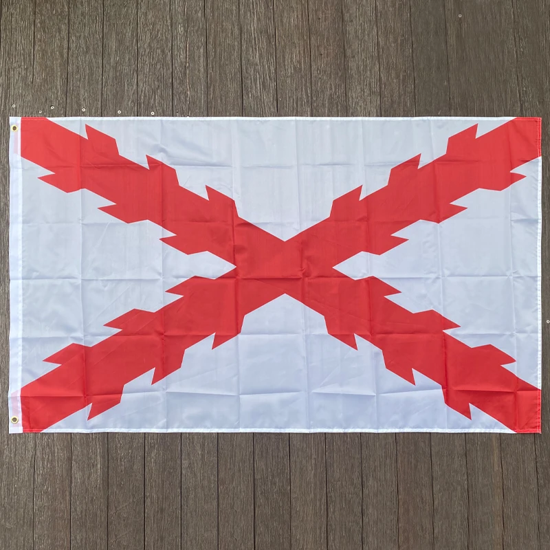 xvggdg   Flag of Cross of Burgundy 150X90cm (3x5FT)  100D Polyester double stitched high quality