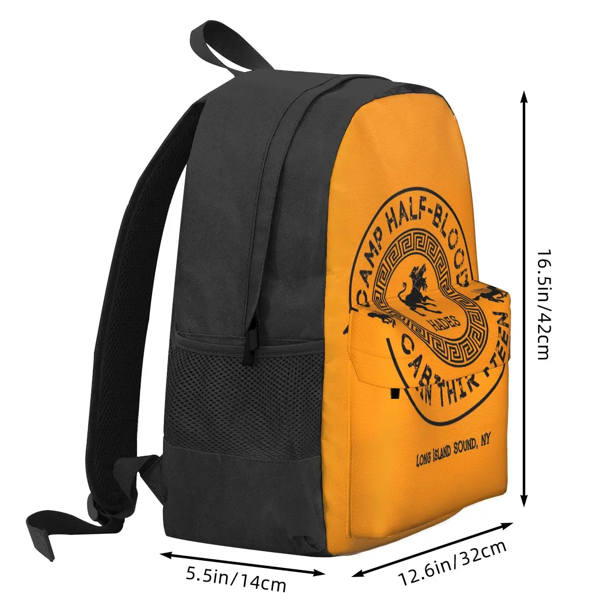 Cabin Thirteen - Hades - Percy Jackson - Camp Half-Blood Backpack Hot Sale Daypack Large Capacity Kids BookBag School Bag
