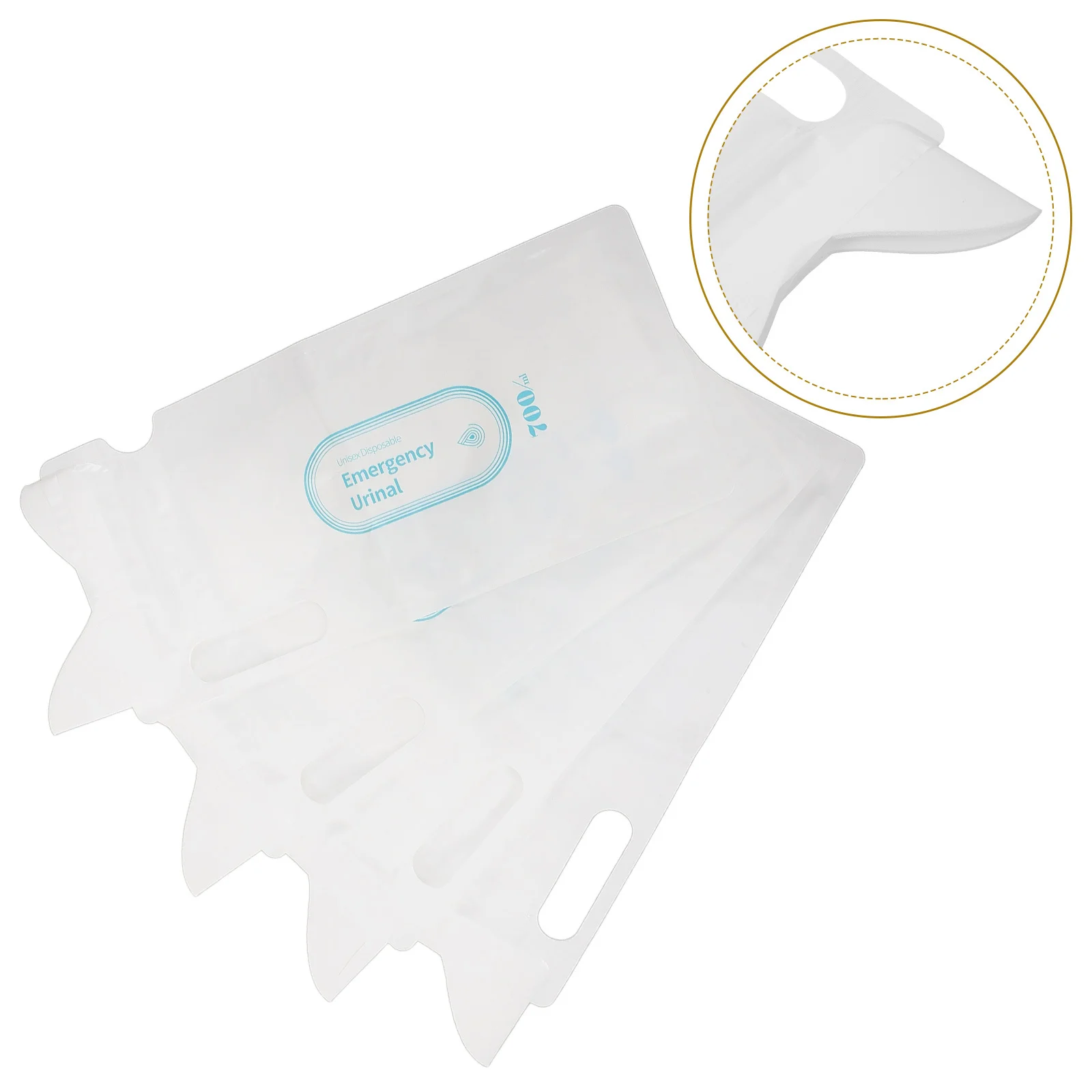 

4 Pcs Portable Urine Bag Disposable Urinal for Travel Camping Container Pee Pouch Bags Female Car Pouches