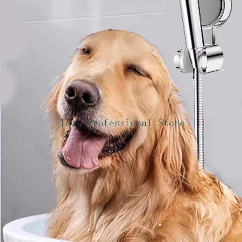 

57QF Multipurpose Sturdy Plastic Materials Shower Head Wall Brackets Accessory for Secure Positioning in Any Shower