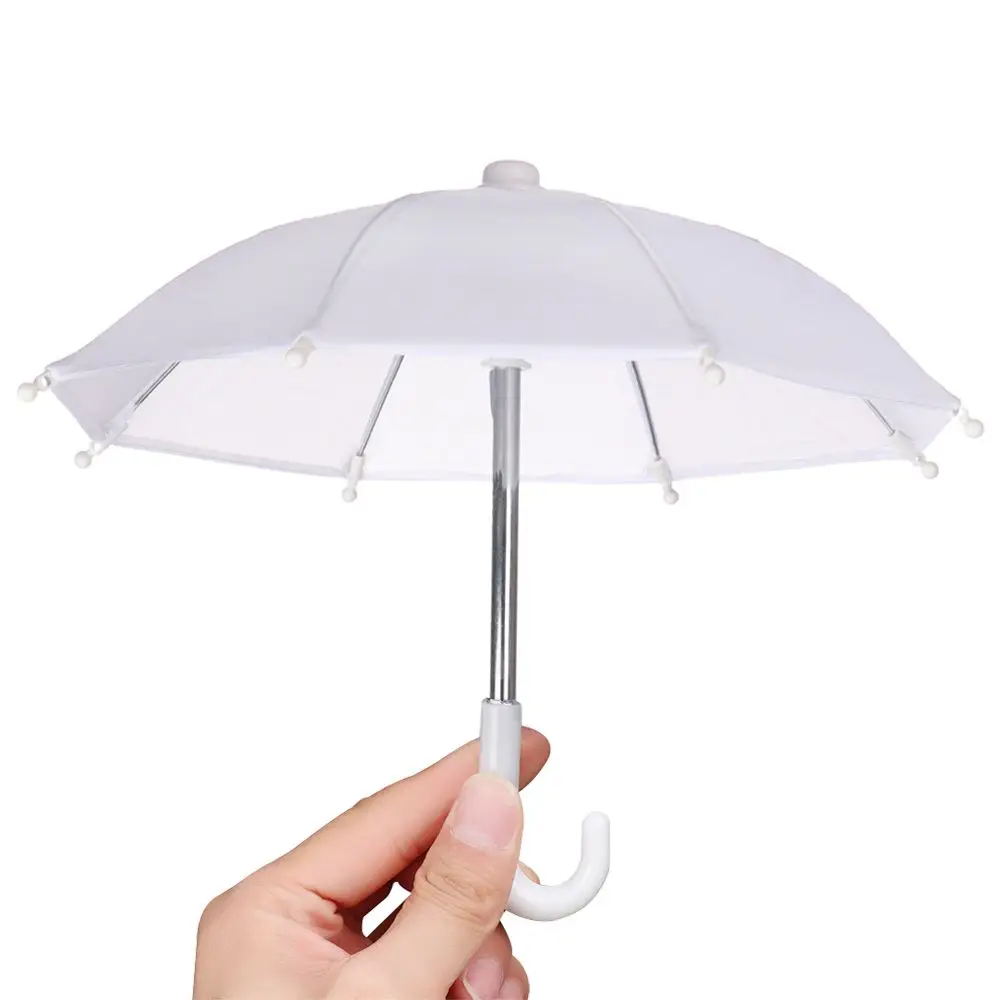 New Style Colorful Plastic Mini Umbrella Rain Gear Toy Umbrella Baby Toy Girl Gift Doll Embellishment Doll Clothing Decoration