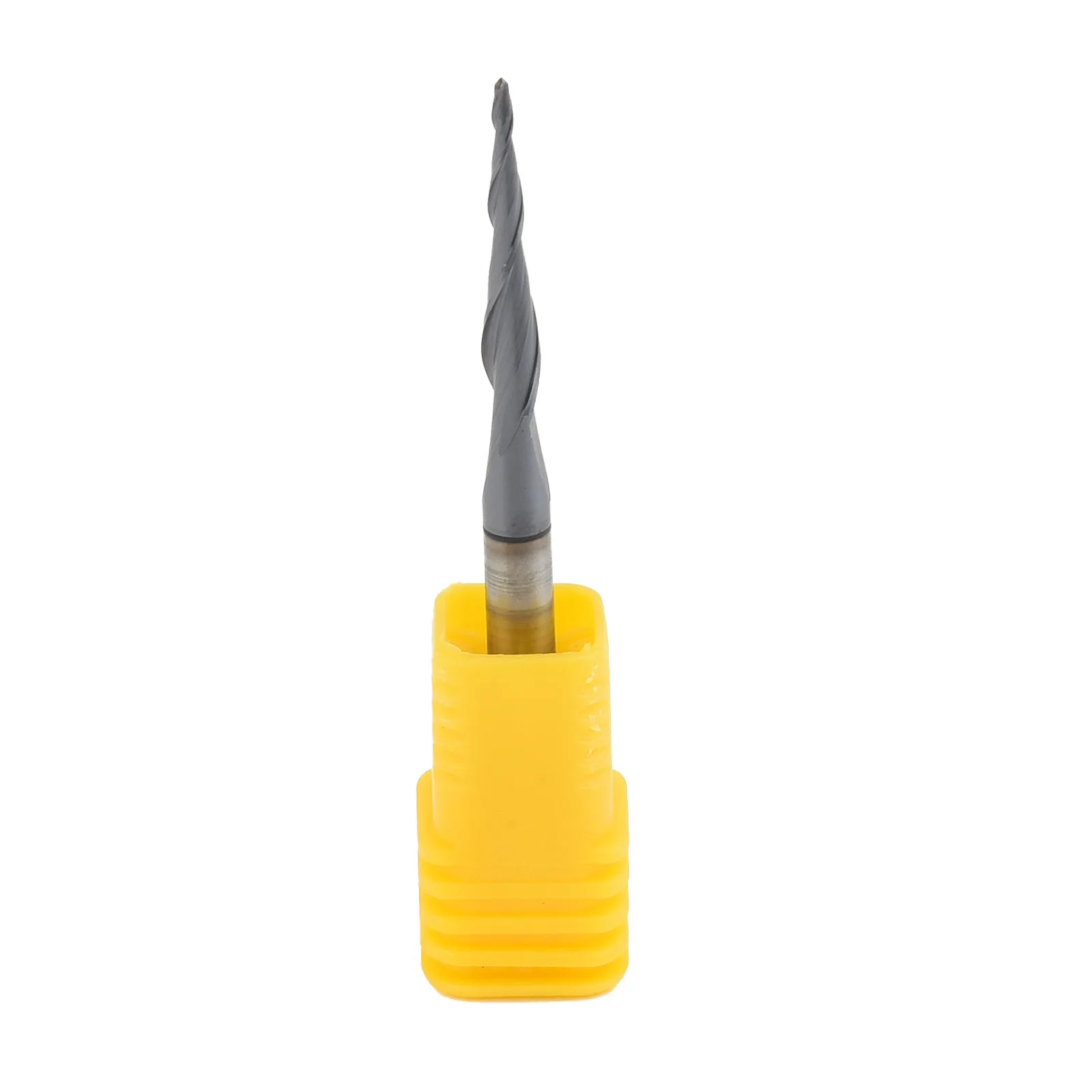 Cutter End Mill Tool Drill Bit Engraving Shank Tapered TiAIN Coat 2-Flute 4mm Accessories CNC Practical Useful