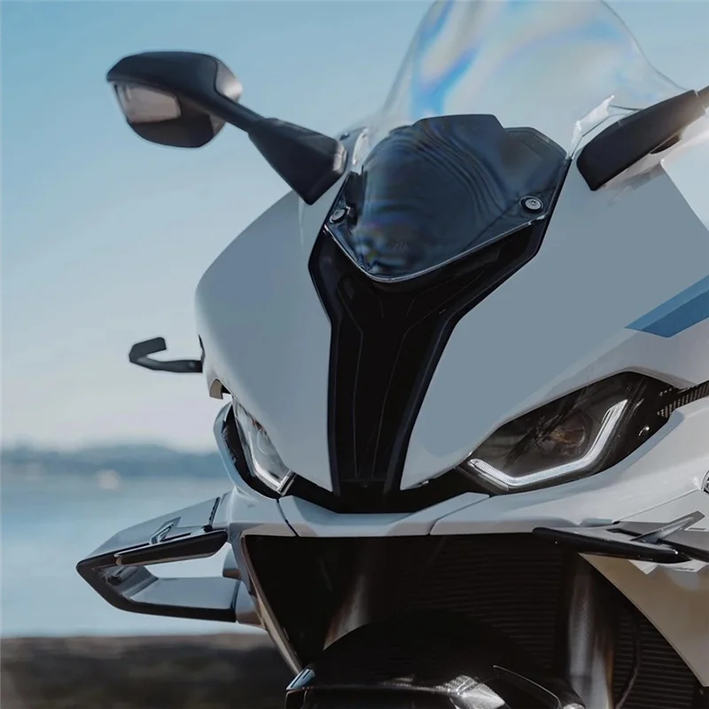 

Модификация обтекателя для BMW S1000RR S1000 RR 2023 2024, аксессуары для мотоциклов, крышка передней воздушной губы, обтекатель-A97E
