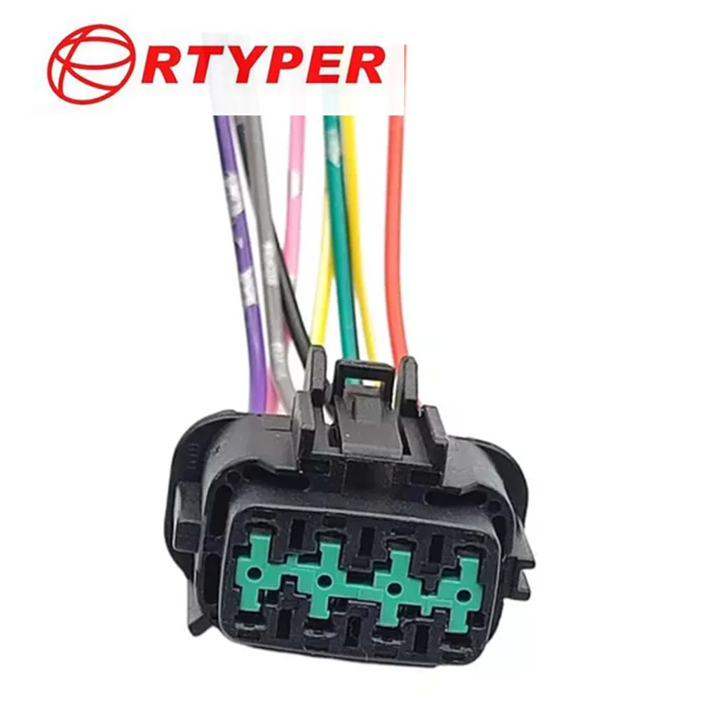 1/5/10 Set For Headlight Connector Pigtail Harness Plug Wiring 8-Way Fit for Nissan 350Z 26010CF40B 26010CD027 0090-740 CT8-0011