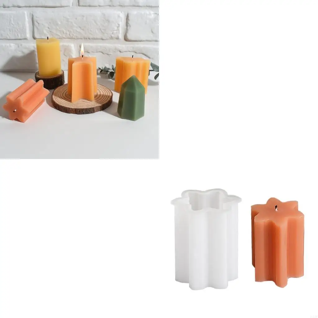 

Коллекция силиконовой плесени Звездную Луну Пирамида Формы для свечей ручной работы