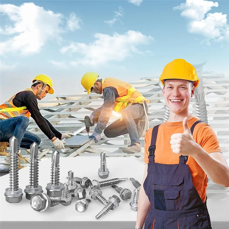 

AB33-Self Drilling Screws For Metal,Stainless Steel Sheet Screws,For Building And Repair