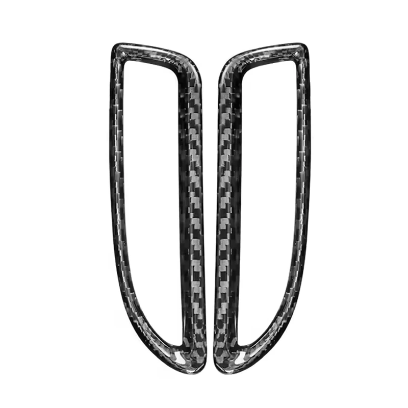 

Well-Real Carbon Fiber Car Accessories Rear Fog Lamp Frame Trim-Small Decoration Protection For Fiat 595 2016+