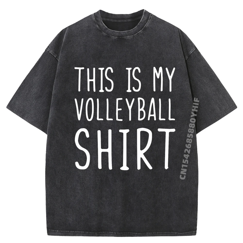 

Забавная волейбольная футболка «Это мой волейбольные футболки с рисунком», мужская стираная одежда для отдыха, топы с принтом Geek