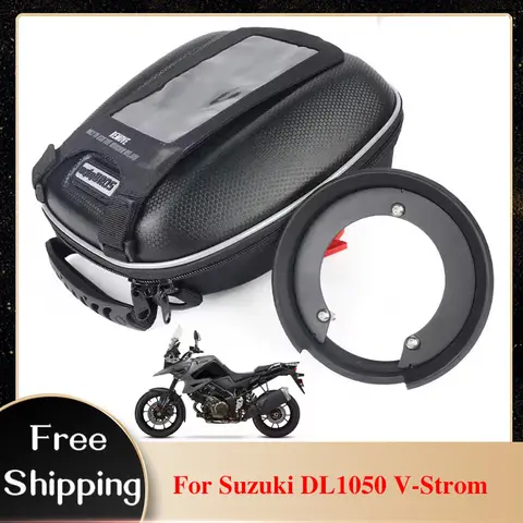 Fuel Tank Bag For SUZUKI Vstrom 650 1000 1050 1000XT V-STROM DL650 DL1000 Motorcycle Navigation Waterproof Racing Bags Tanklock