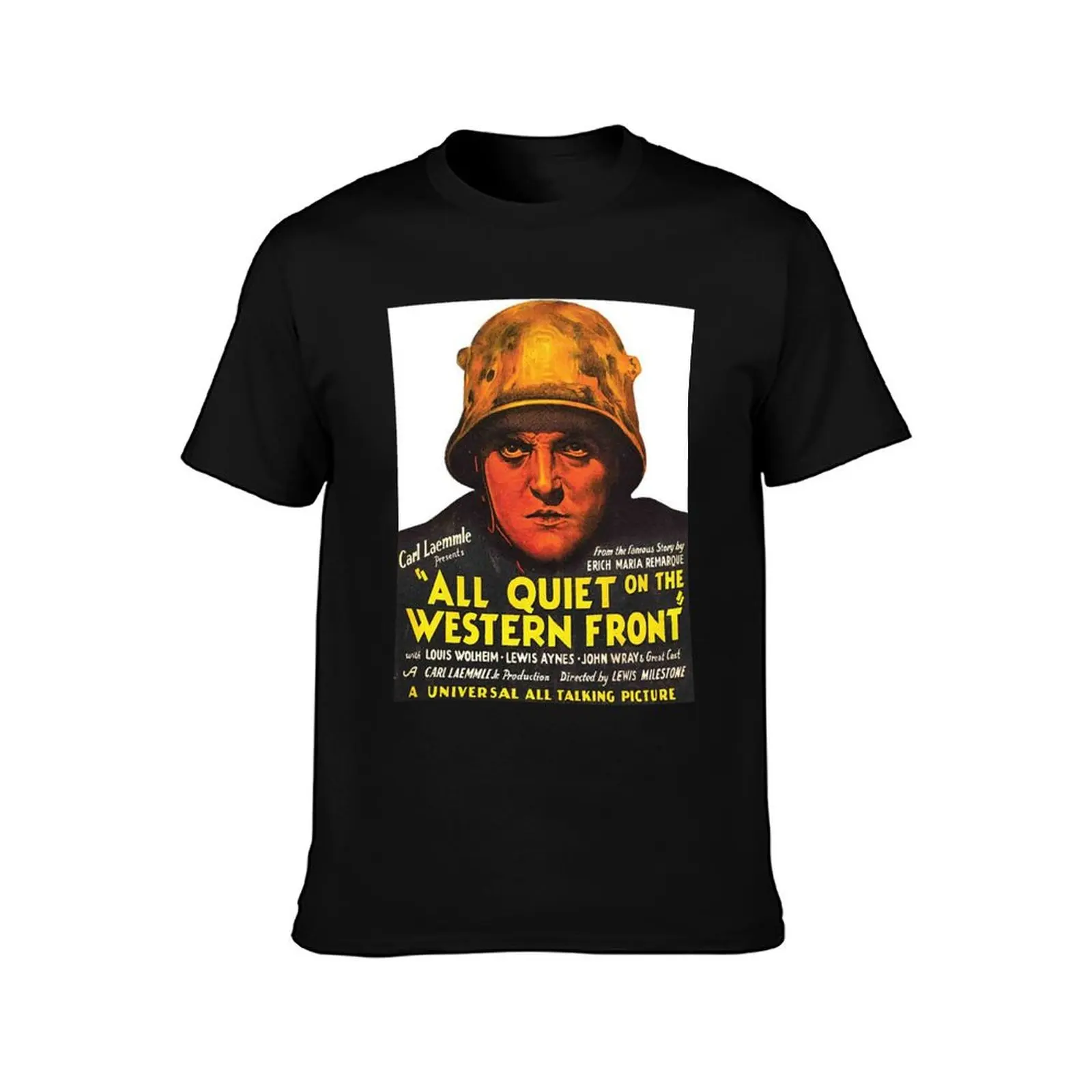 All Quiet On The Western Front Lewis Mi T-ShirtAll Quiet on the Western Front Lewis Milestonee T-Shirt