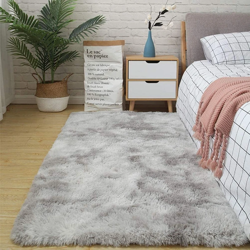 

Inyahome Oversized Shaggy Area Rug for Living Room Bedroom Rug Modern Soft Fuzzy Throw Carpets for Kids Girls Boys Pets Room