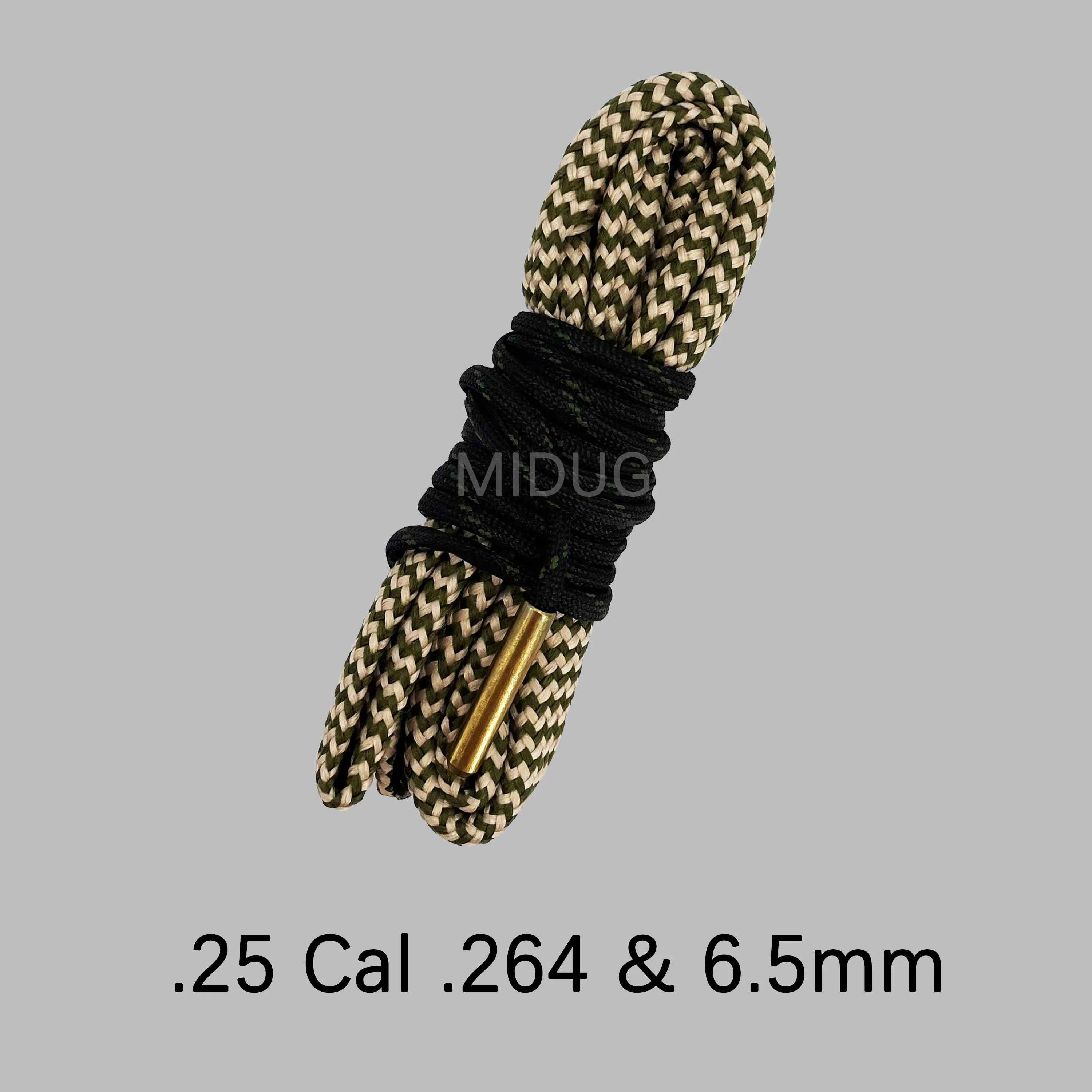 MIDUG 12 GA Pistolenreinigungsset Gewehrbohrung Clean Snake Barrel Bore Bürstenseil für 9 mm.22.223 5,56 mm.308 7,62 mm.44.45cal Pistole – Detail 8