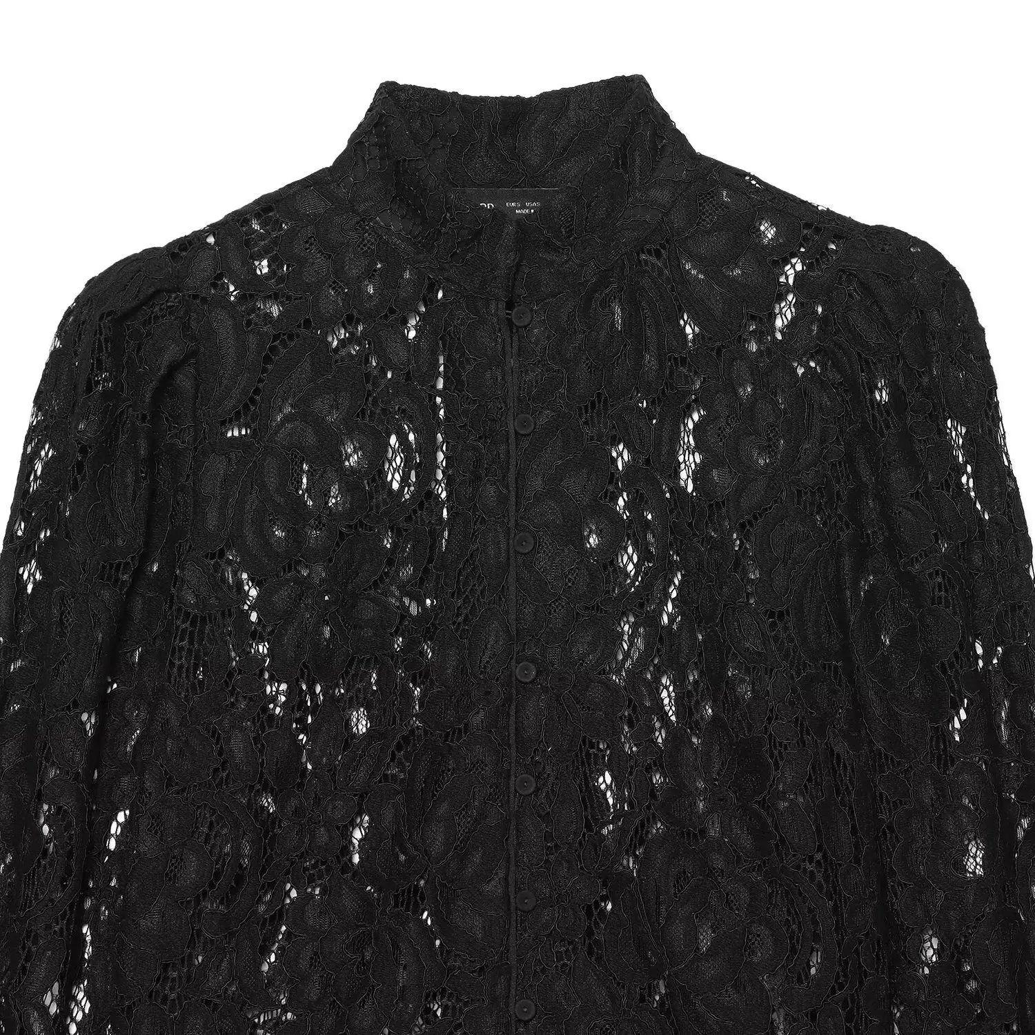 KASLEAD New Women's Fashion Versatile Design High-End Lace Suit Jacket European Style Long Sleeve Short Length Button Closure