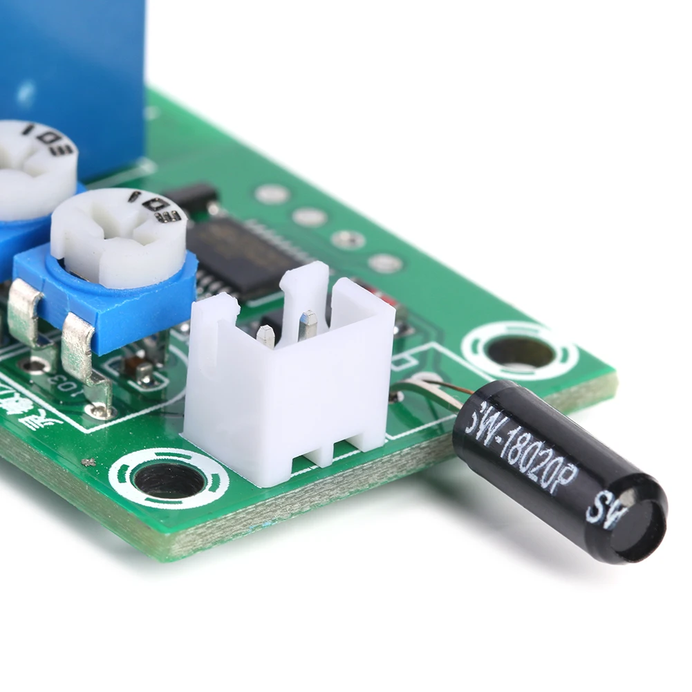 Closed Module Alarm Triggered Vibration Delay Time Relay Switch Module Vibration Trigger Sensor Board