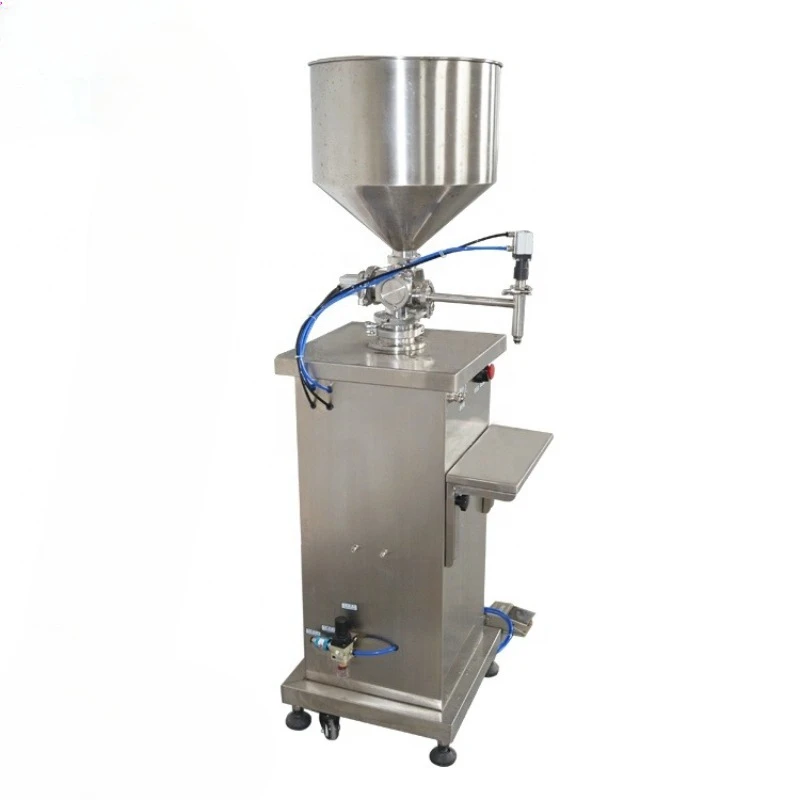Piston Syrup Beverage Juice Milk Mustard Oil Filling Machine Lacquer Manual Small Liquid Filling Machine