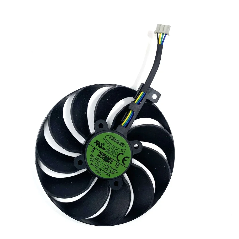 95MM 4PIN T129215SU RX5500 XT 5700 GPU FAN ASUS ROG-STRIX-RX 5500 XT RX 5700-O8G-EVO Cooling Fans